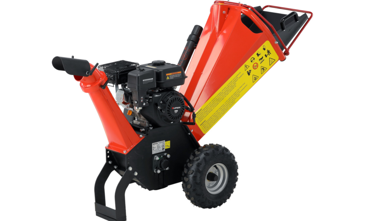 Бензиновий подрібнювач гілок діаметр 100 мм, ємність 196 см³ YATO YT-86155