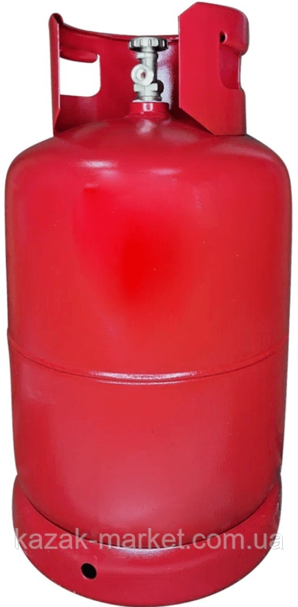 Туристичний газовий балон для кемпінгу 12 л Металевий газовий балон для побутового використання болгарія, фото 1