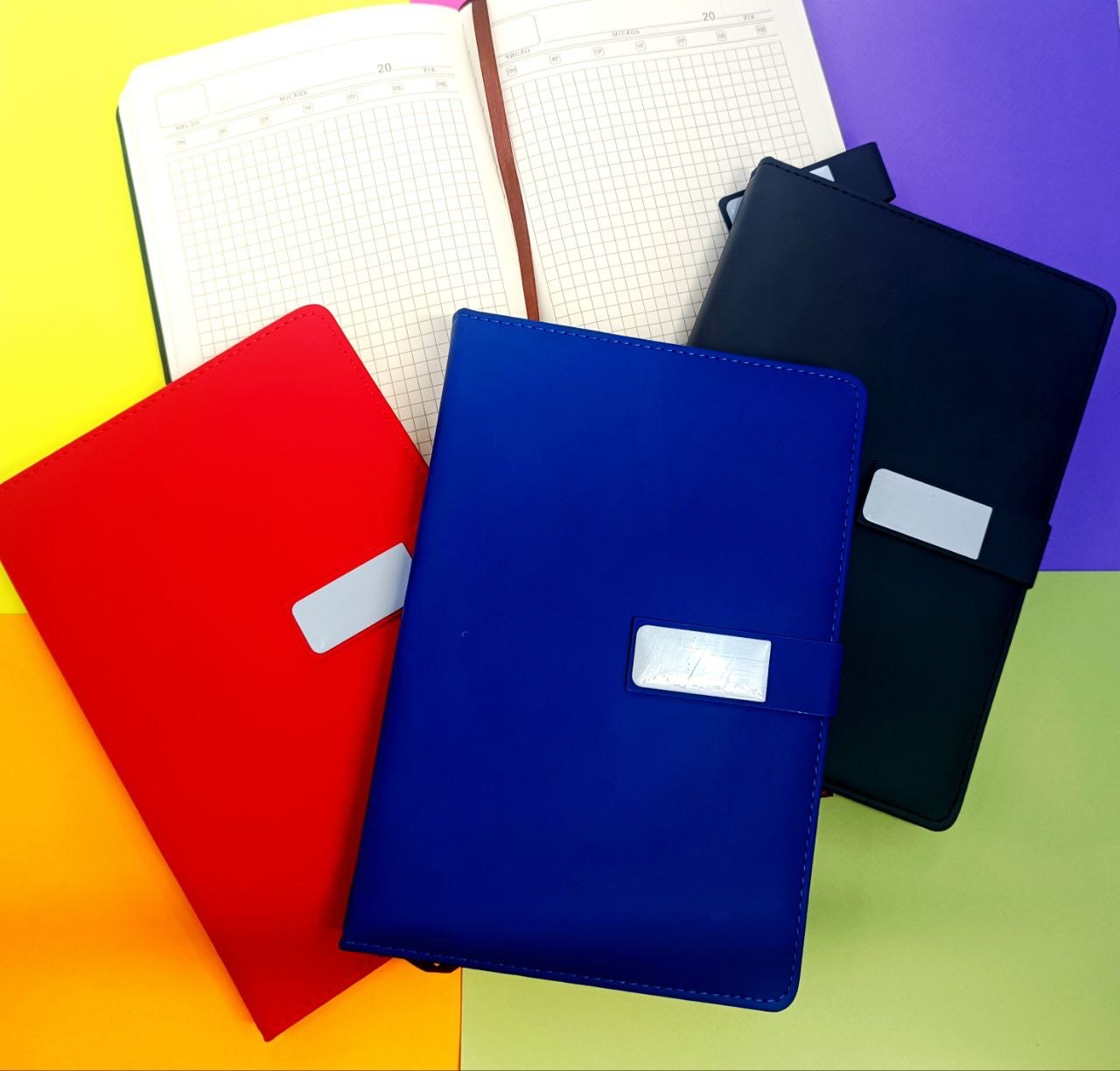 Щоденник недатований А5 на магніті 150 аркушів, фото 1