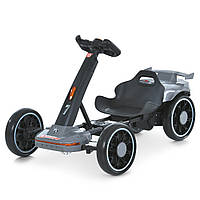 Дитячий електрокарт M 6145 Bambi, сірий