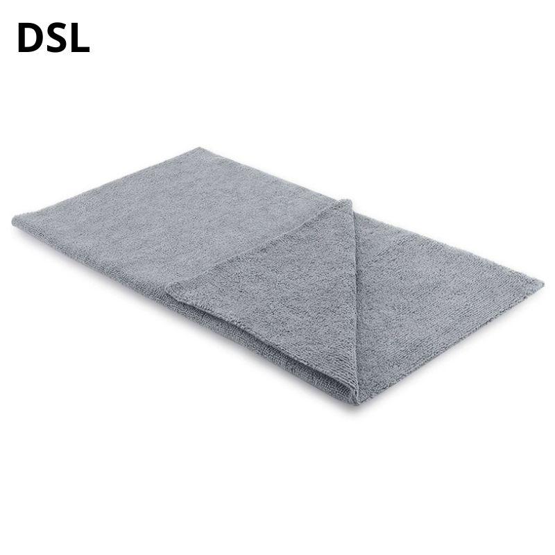 Рушник мікрофібровий без окантовки сірий 300GSM 40*40см, фото 1