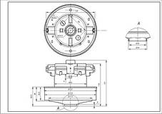 Двигун для пилососа Samsung DJ31-00097A 2000W D=135/84mm H=35/111mm (з виступом), фото 2