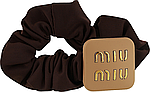 Резинка для волосся коричнева Chacott Miu Miu Hair Tie Brown