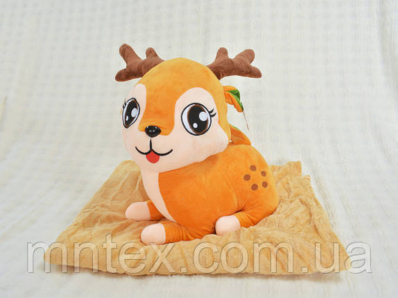 Іграшка з пледом Олень, фото 1
