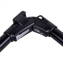 Труба складана для акумуляторного пилососа Rowenta SS-2230002637 металева чорна, фото 3