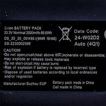 Rowenta SS-2230002589 Акумулятор 32.4V Li-Ion для акумуляторного пилососа, фото 2