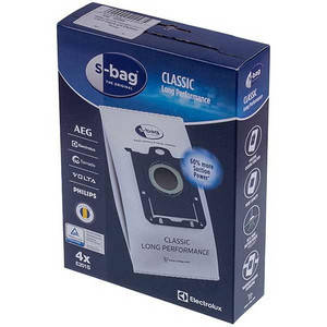 Набор мешков (4 шт.) S-BAG Original для пилососа Electrolux \ Philips 900168458, фото 1