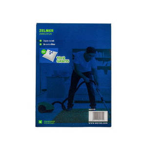 Zelmer ZMB02X12K WORWO Набір мішків (12 шт) для пилососа, фото 3