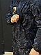 Костюм софтшел Gman "КріпТек" Soft Shell чорний питон-камуфляж на флісі розмір L - фото 8 - id-p2776732500