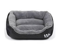 Лежак для собак, Лежак-пуф для котів, Спальне місце для собаки, Лежанка для кота, М'який лежак для тварин