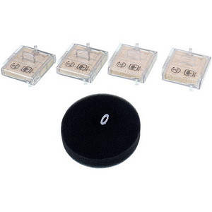 Набір фільтрувальних гранул від накипу + фільтр для парового пилососа Rowenta ZR850001, фото 2