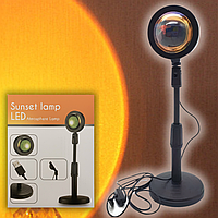Проекционная лампа 5 Вт LED светильник заката Sunset lamp USB
