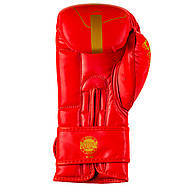 Боксерські рукавиці PowerPlay 3089 Alpha Червоні 10 унцій, фото 3