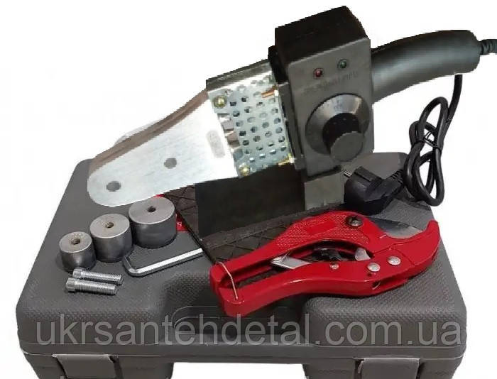 Паяльник для пласикових труб поліпропіленових пайка поліпропілен, фото 1