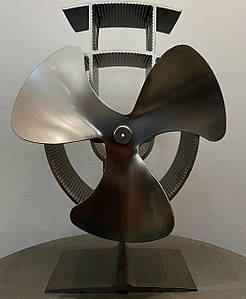 Тепловентилятор для обдування буржуйки, печі, каміна Anslut