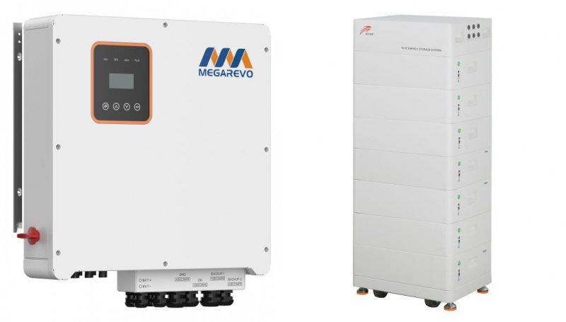 Трифазний гібридний інвертор MEGAREVO R15KH3/HV RESS-35KW