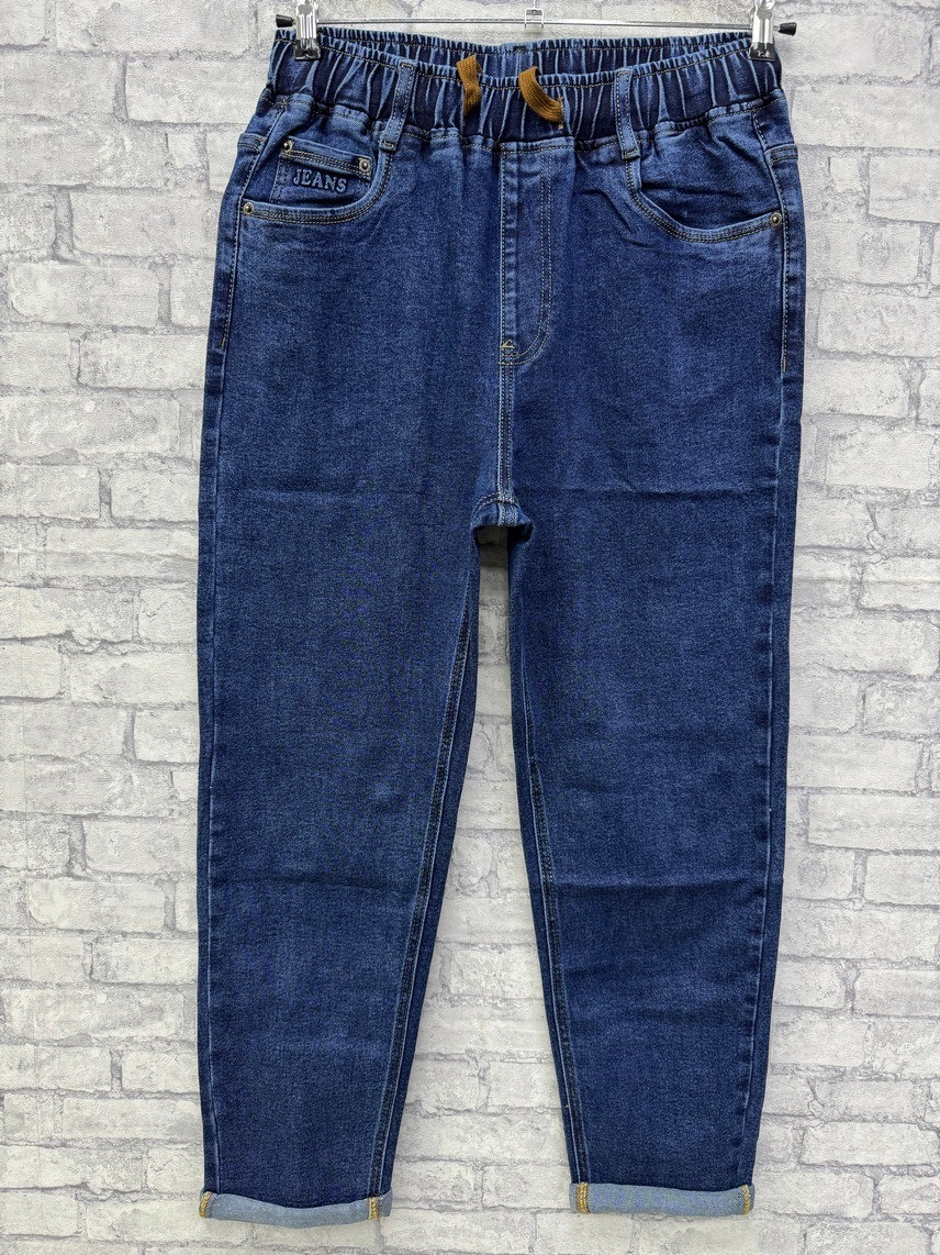 Жіночі джинси МОМ у великому розмірі, фото 1