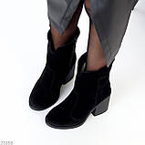 Жіночі черевики козаки зимові , Жіночі коричневі козаки зимові, зимові Черевики-ковбойки, фото 10