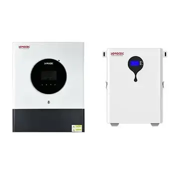 Комплект резервного живлення Sorotec REVO VM IV 6kW/48V Wi-Fi з АКБ LiFePO4 51.2V/100Ah wall