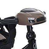 Велосипед 3-х колісний з батьківською ручкою TURBOTRIKE MT 1007-5 коричнево-сірий, фото 9