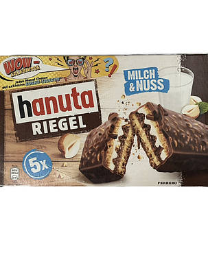 Батончики Hanuta Riegel 172g, фото 2