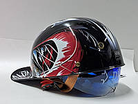 Шлем-каска Кастом-Чёппер Wolf размер L 58-59 см