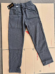 Штани чоловічі тренохнитка начіс (меланж)