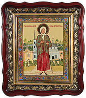 Ікона «святая блаженная Ксения Петербургская» (багет, 55х48)