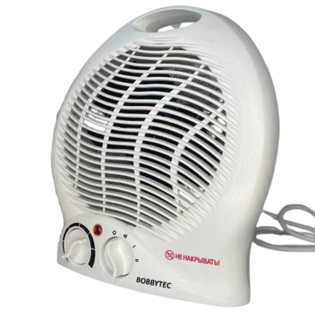 РОЗПРОДАЖ Тепловентилятор Bobbytec PFH-104 2000Вт для приміщень до 24 кв.м. 3 Режим роботи, фото 1