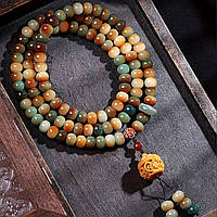 Буддійські чотки Бодхі на 108 намистин у стилі Цяньтянь