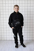 Толстовка для хлопчика тепла з високим горлом, SmileTime