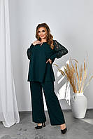 Жіночий нарядний костюм батал, фото 6