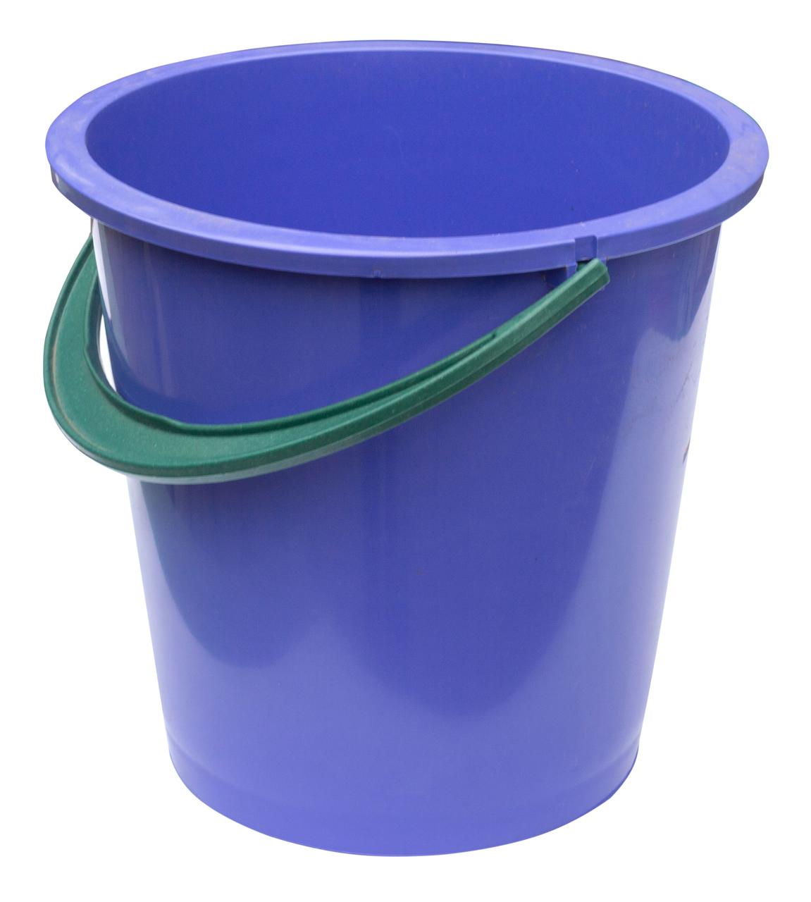 Відро пластикове 11,5 літрів фіолетове Ø 30 см h=27 см (Юніпласт)
