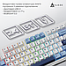 Клавіатура бездротова Ajazz AK870 Plus Murad Switch White (AK870-MU-BWD), фото 3