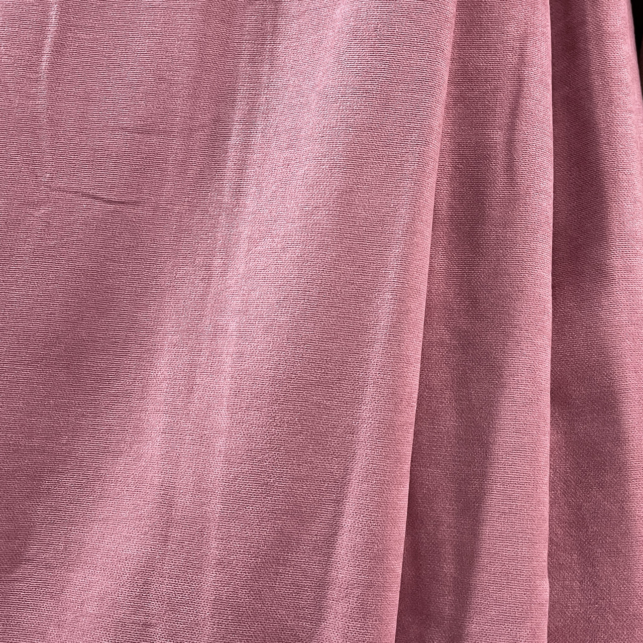 Шторна тканина мікровелюр на метраж, колір рожевий, висота 3м (Petek-214), фото 1