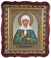 Ікона «Свята Блаженная Матрона» (багет 55х48)
