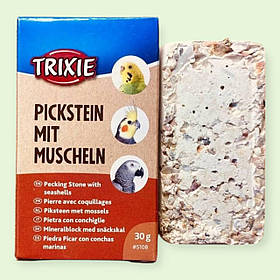 Камінець для дзьоба папуг з мушлями Trixie (Триксі) 30г ТХ-5108