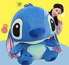 Велика м'яка іграшка Стич 100 см синій плюшевий гігант Disney для подарунка, фото 3