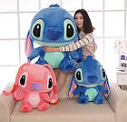 М'яка плюшева іграшка Стіч 70см синій, фото 4