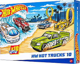 Хот вилс набір металевих машинок 10 шт Hot Wheels 10-Car Gift Pack Mattel HYM97