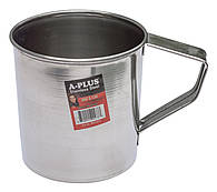 Кружка із нержавіючої сталі 300 мл Ø 8 см h=8 см (A-plus)
