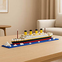 Конструктор Титанік із дрібних деталей 2188 шт, морська серія ST501, 56 см, фото 4