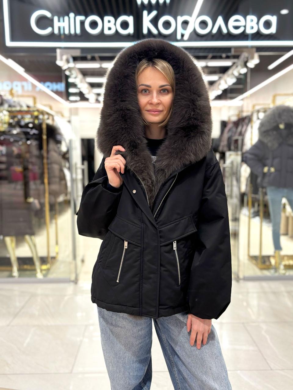 Парка Chanevia 25511 BLACK, фото 1