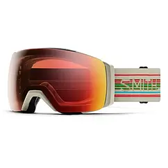 Гірськолижна маска Smith I/O Mag XL Chalk Straightline 2 Лінзи ChromaPop Pro Photochromic Red/ChromaPop Storm Blue Sensor