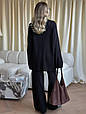 Костюм жіночий Модель: 847-1059 Колір: чорний, молоко, шоколад, фото 7