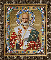 Ікона "святой Николай Мирликийский Чудотворец" (багет, 49х42)