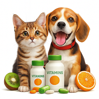 Вітаміни та добавки для котів і собак