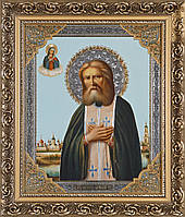 Ікона «Святий преподобний Серафим Саровський чудотворець» (багет, 49х42)