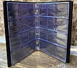 Альбом для монет на 120 шт. Коричневий, фото 2