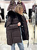 Пуховик жіночий Chanevia 25525 SEAL BROWN, фото 7